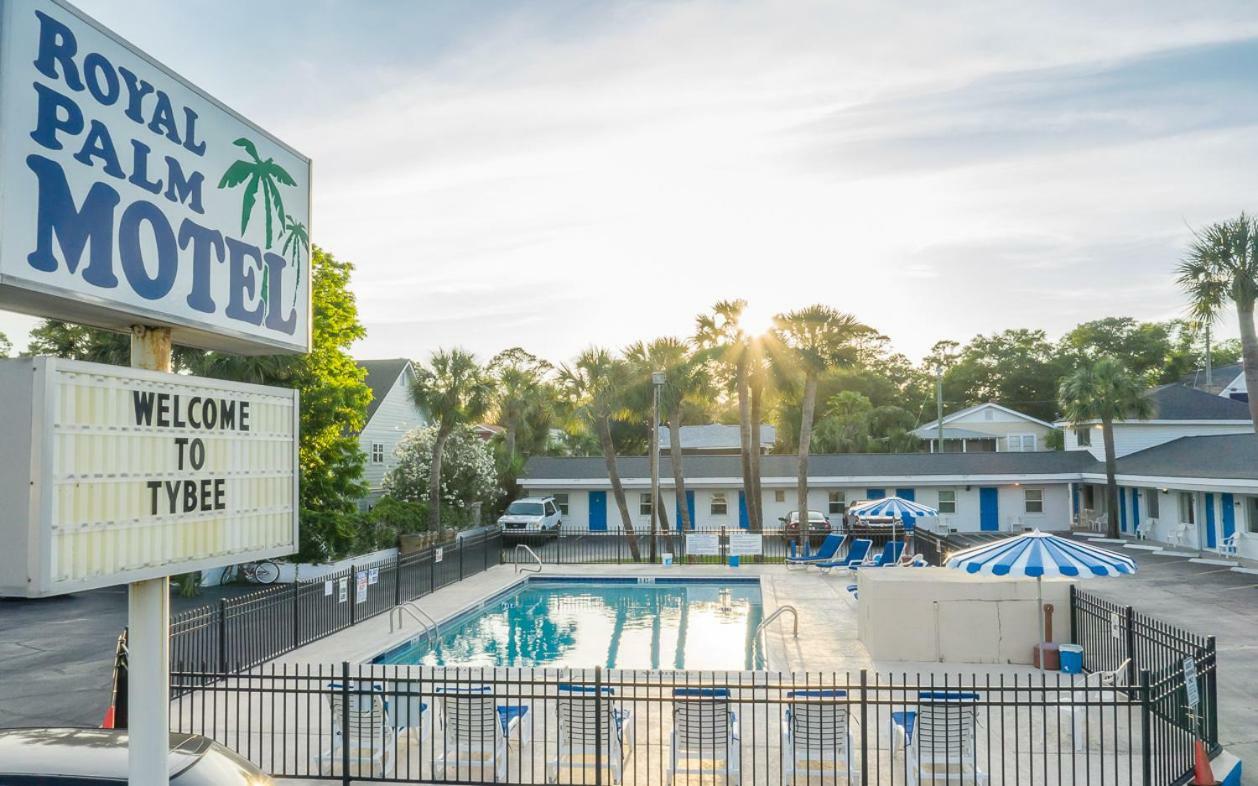 Royal Palms Motel Tybee Island Exterior foto